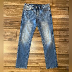 American Eagle Outfitters Men’s Straight Blue Jeans 34x34